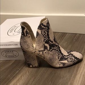 Steve Madden Snakeskin Boots